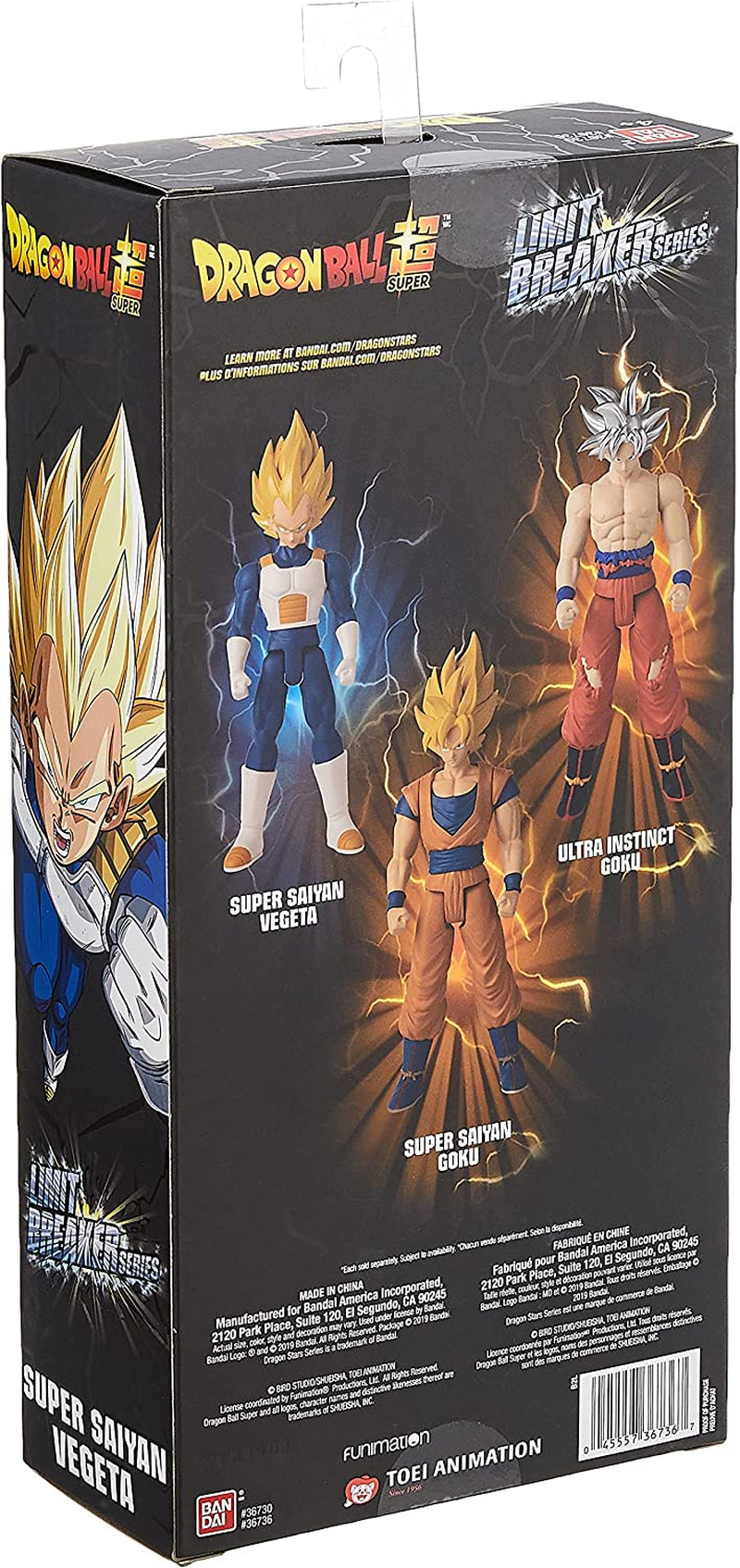 Dragon Ball Super - Super Saiyan Vegeta Limit Breaker 12 Inch Figure