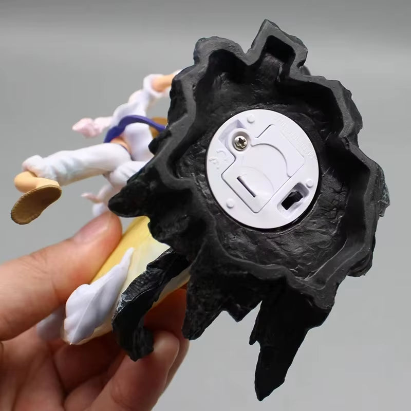 14Cm One Piece Anime Figure Moon Fairy Nika Monkey D Luffy Gear 5 with Moon Light Action Figure Statue Model Collection Toys