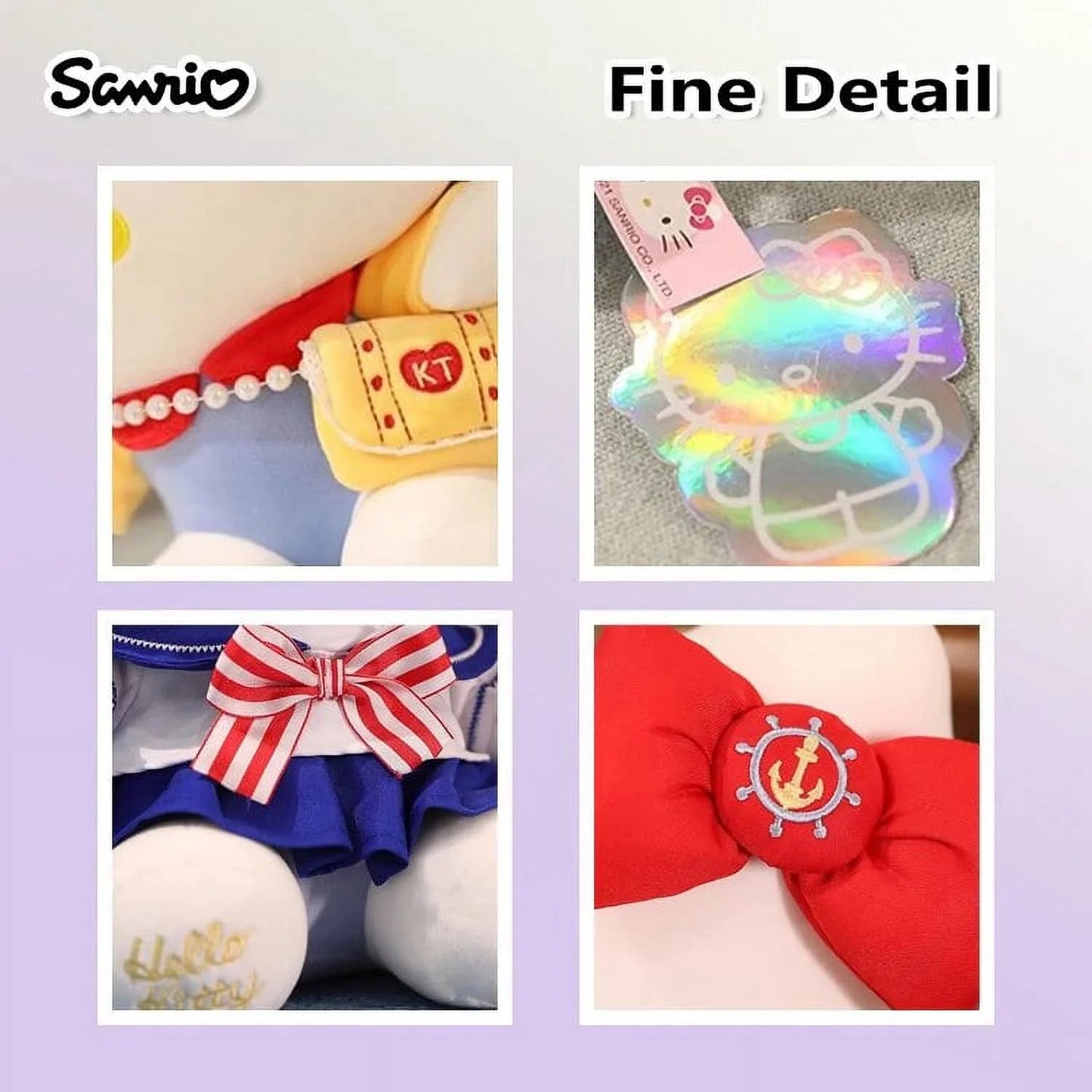 Sanrio Hello Kitty Anime Cartoon Cute Stuffed Toys Plushier Soft Pillow Birthday Gifts for Girls Kawaii Pendant Plush Dolls