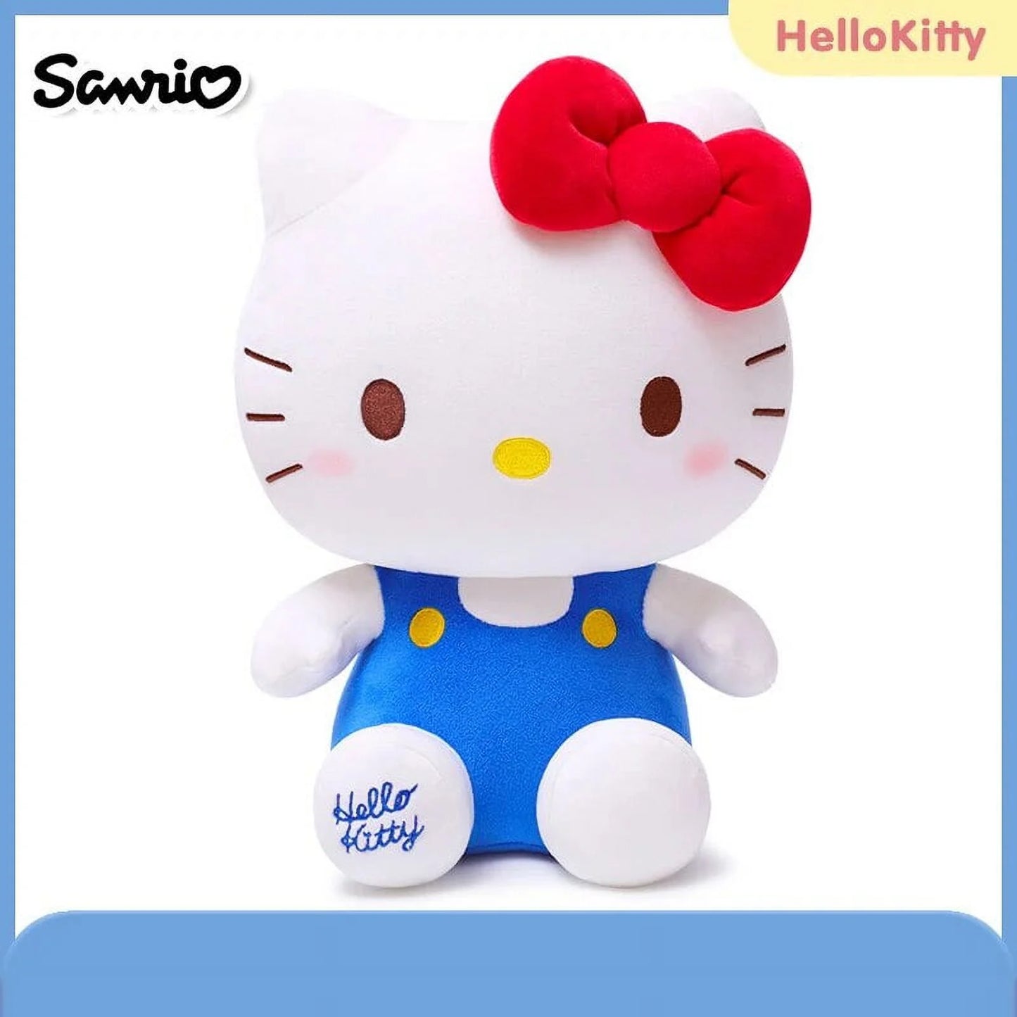 Sanrio Hello Kitty Anime Cartoon Cute Stuffed Toys Plushier Soft Pillow Birthday Gifts for Girls Kawaii Pendant Plush Dolls