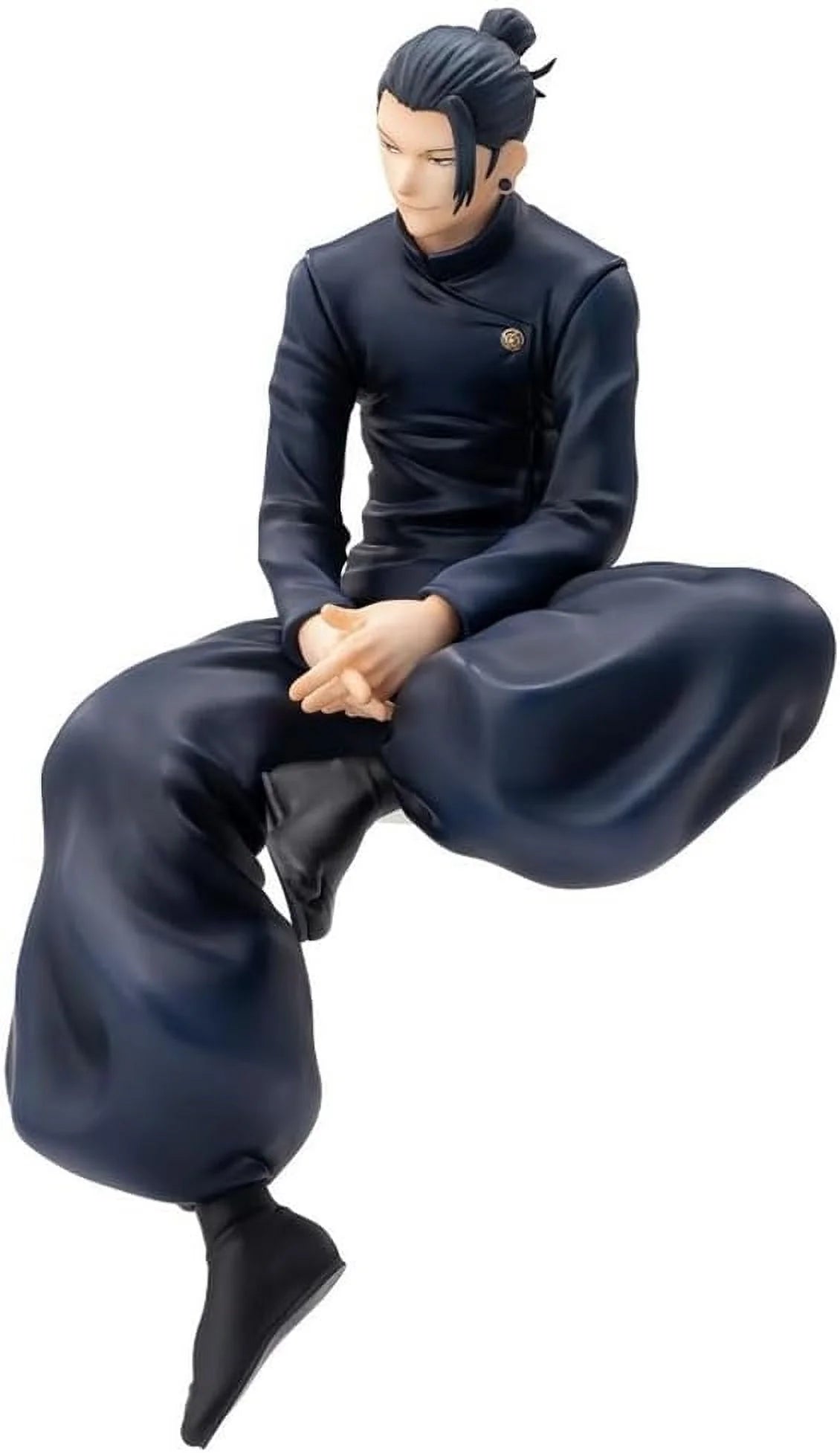 Jujutsu Kaisen Figure, 5.6" Sitting Gojo Satoru & Geto Suguru Anime Figures PVC Model Statue, Jujutsu Kaisen Collectible Figures, JJK Figure Toys Desktop Home Decor Birthday Gifts for Fans Kids