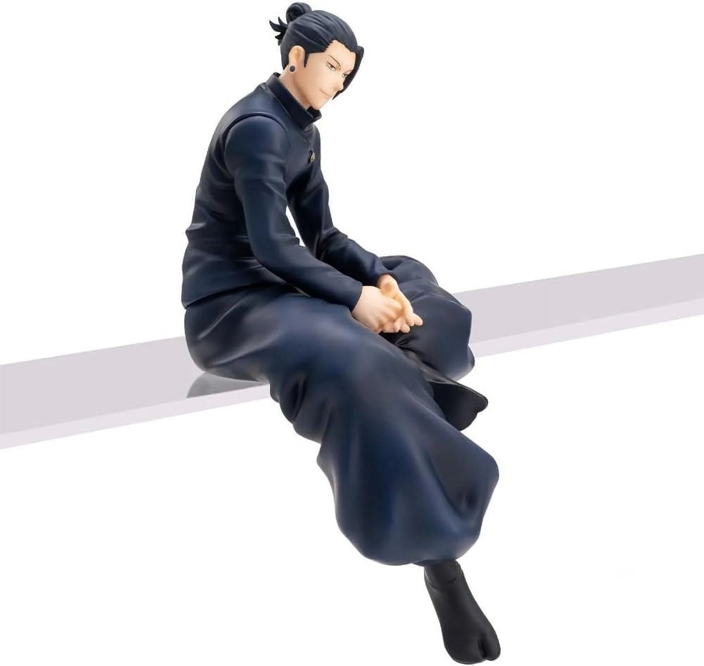 Jujutsu Kaisen Figure, 5.6" Sitting Gojo Satoru & Geto Suguru Anime Figures PVC Model Statue, Jujutsu Kaisen Collectible Figures, JJK Figure Toys Desktop Home Decor Birthday Gifts for Fans Kids