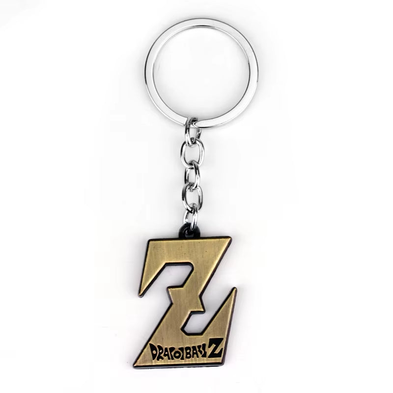 Japanese Cartoons Z 7 Stars Balls Keychain Figures Toys Key Chain Pendant Car Keyring Gifts Accessories