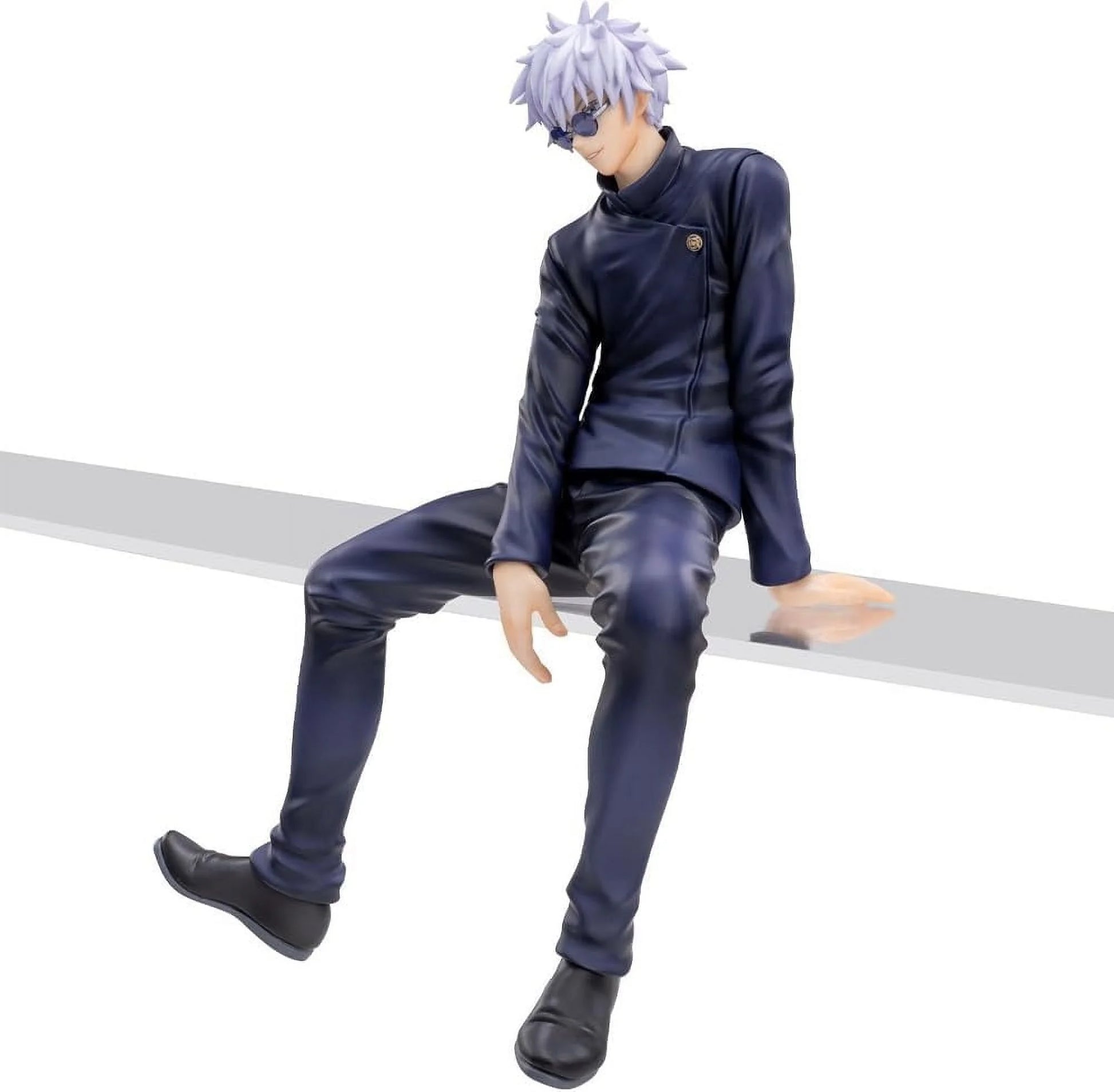Jujutsu Kaisen Figure, 5.6" Sitting Gojo Satoru & Geto Suguru Anime Figures PVC Model Statue, Jujutsu Kaisen Collectible Figures, JJK Figure Toys Desktop Home Decor Birthday Gifts for Fans Kids